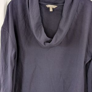 Banana Republic Charcoal Knit Top
